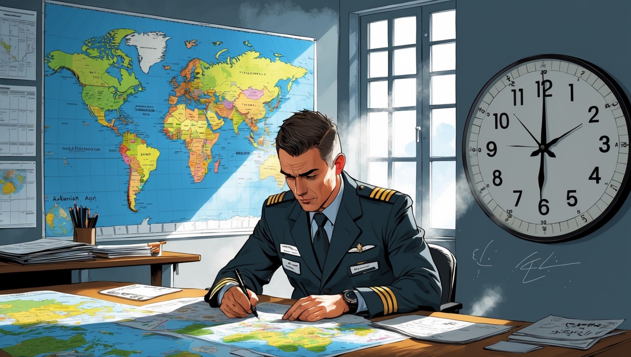 Kako zračne luke i piloti koriste vremenske zone u planiranju leta