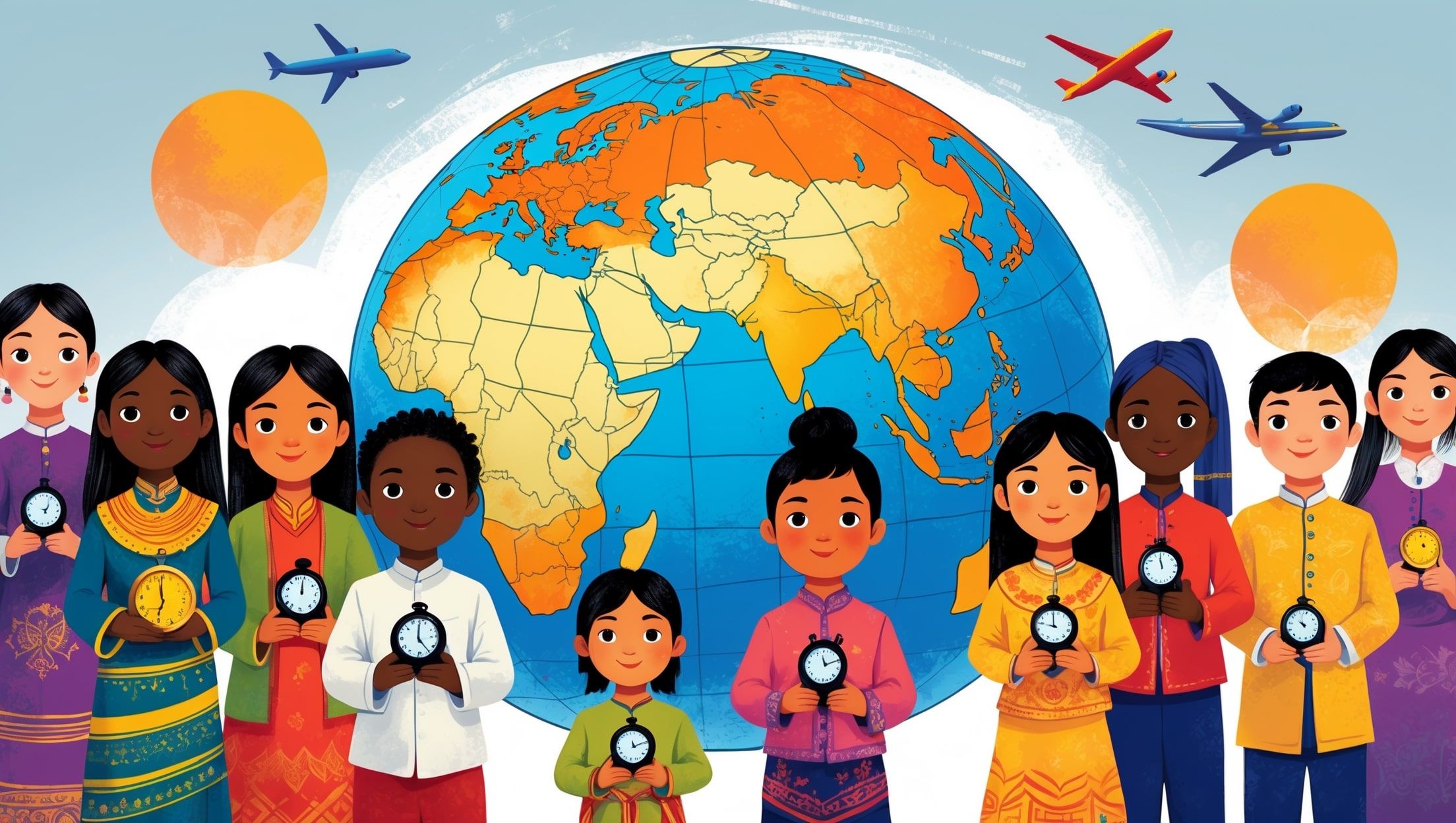Što stvarno znače vremenske zone za putovanja, djecu i kulturu